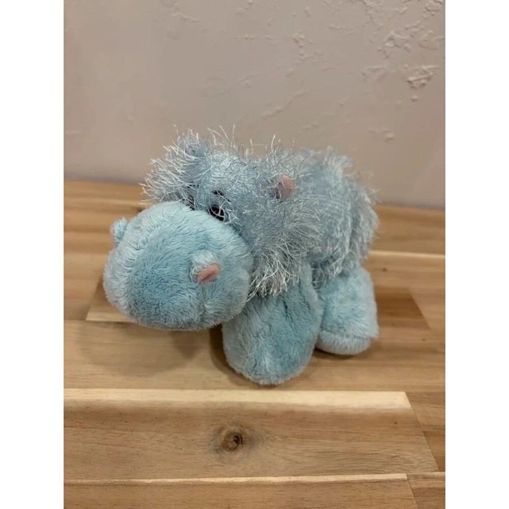 Webkinz Signature Vintage Blue HIPPO Stuffed Animal Plush Toy NO CODE